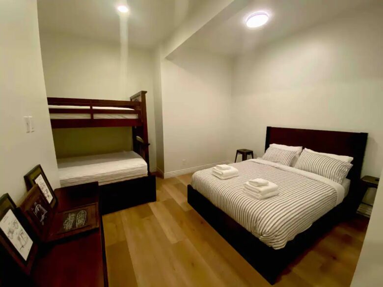 Home Exchange in British Columbia bunk room