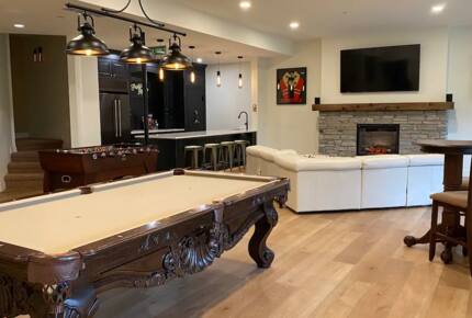 Home Exchange in British Columbia updated basement living