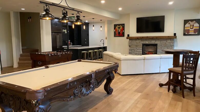 Home Exchange in British Columbia updated basement living