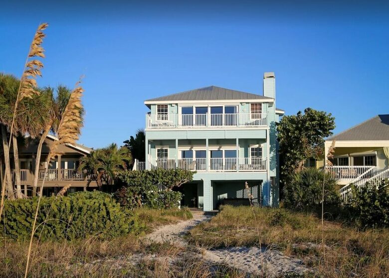 Home Exchange in Indian Shores, FL private beach front home