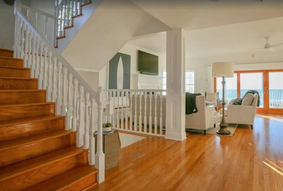 Home Exchange in Indian Shores, FL hard wood floors and open concept