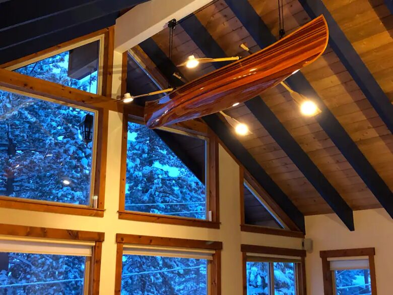 Home Exchange in South Lake Tahoe, CA, vaulted ceilings fun light