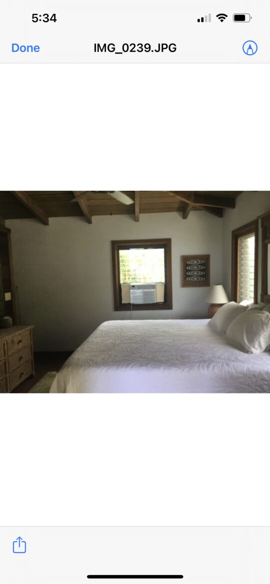 Home Exchange in St. John, USVI, Master bedroom
