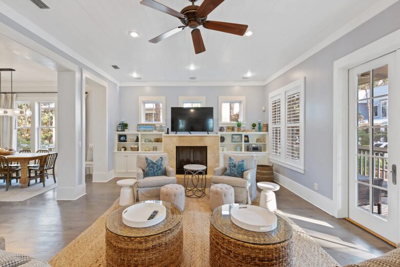Home Exchange in Santa Rosa Beach, FL, living room