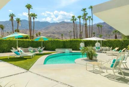 Home Exchange in Palm Springs, CA, mountain views