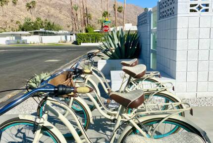 Home Exchange in Palm Springs, CA, bikes for entertainment