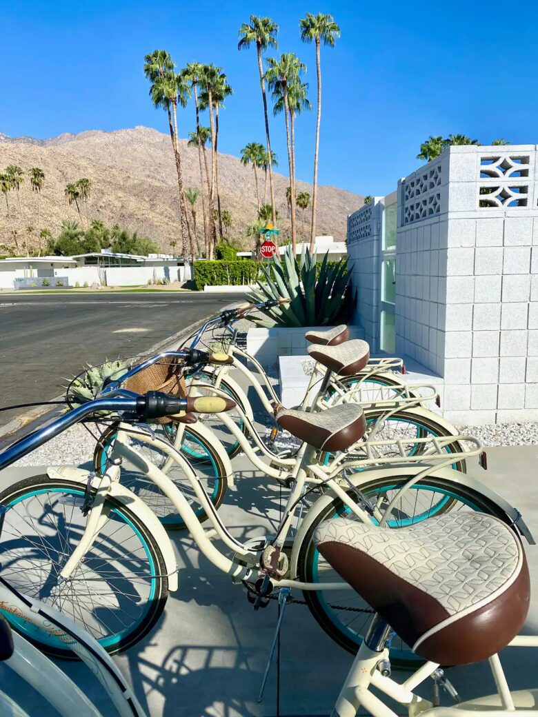 Home Exchange in Palm Springs, CA, bikes for entertainment