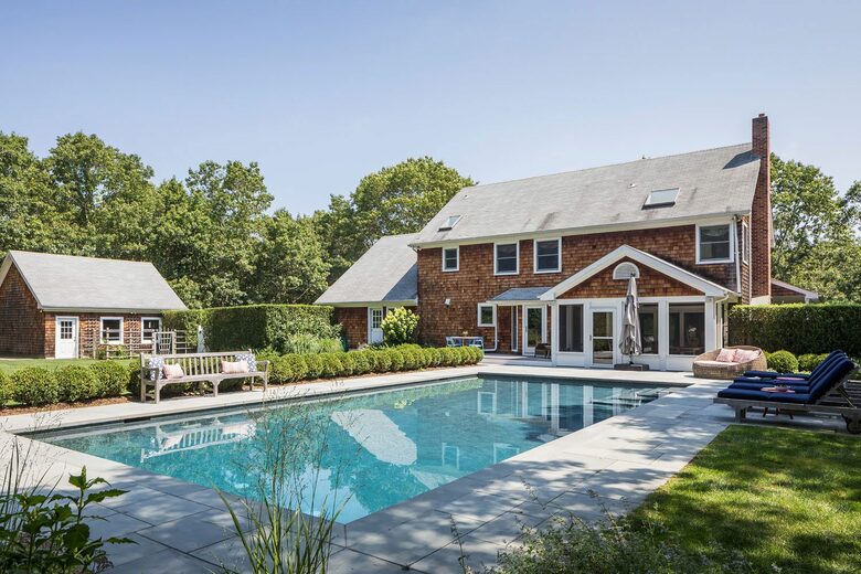 Home Exchange in Sag Harbor, NY, backyard haven