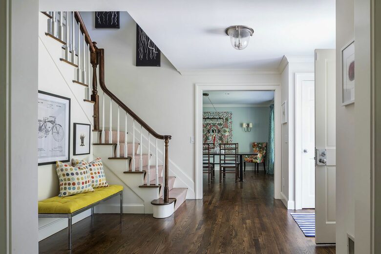 Home Exchange in Sag Harbor, NY, foyer details