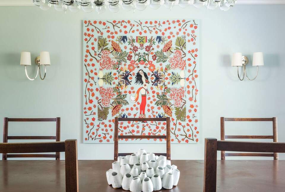 Home Exchange in Sag Harbor, NY, formal dining details