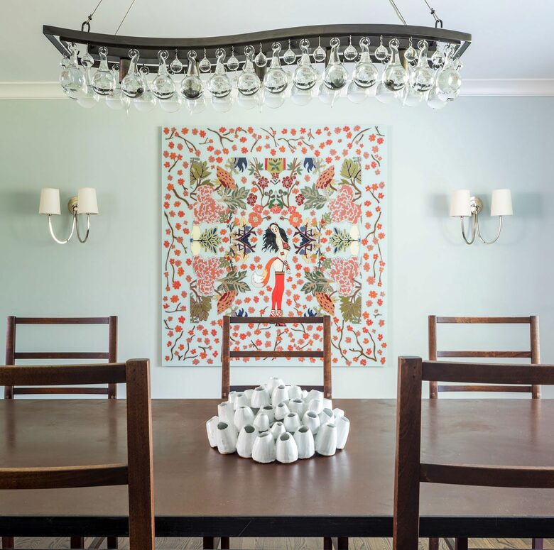 Home Exchange in Sag Harbor, NY, formal dining details