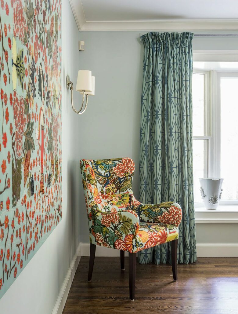 Home Exchange in Sag Harbor, NY, textile details