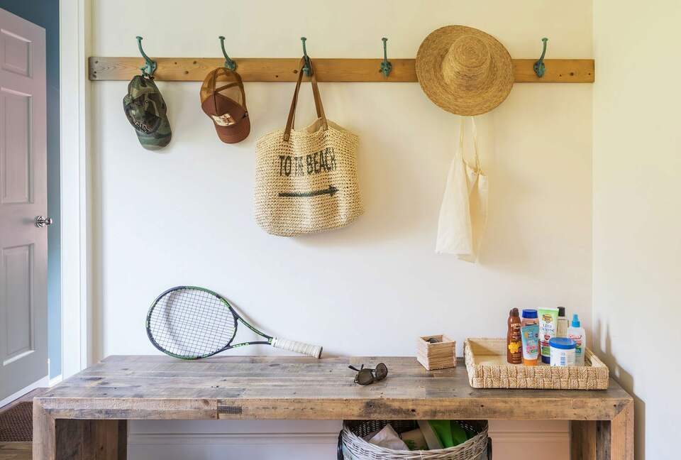 Home Exchange in Sag Harbor, NY, mudroom space