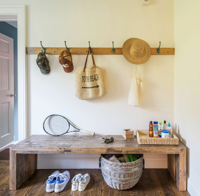 Home Exchange in Sag Harbor, NY, mudroom space