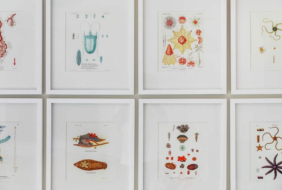 Home Exchange in Sag Harbor, NY, guest bedroom beach theme details