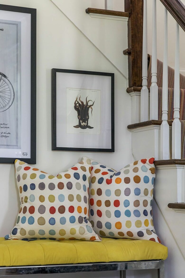 Home Exchange in Sag Harbor, NY, foyer designer details