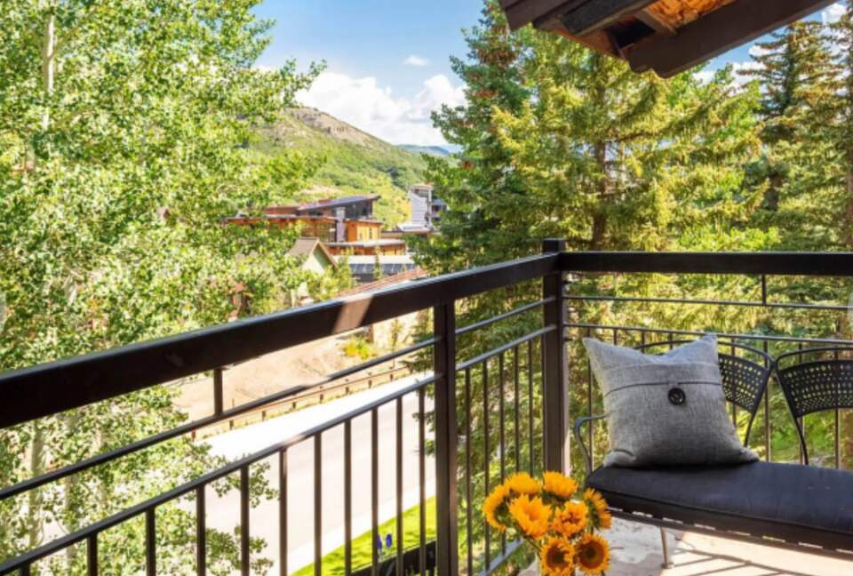Home Exchange in Snowmass, CO, views off patio