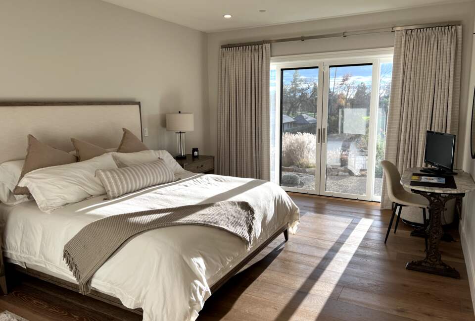 Bedroom Suite #2 (lower level) w/ King bed & desk