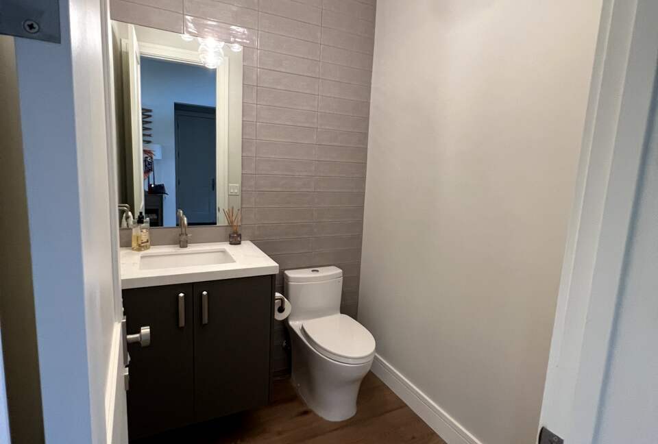 Powder room (main level)