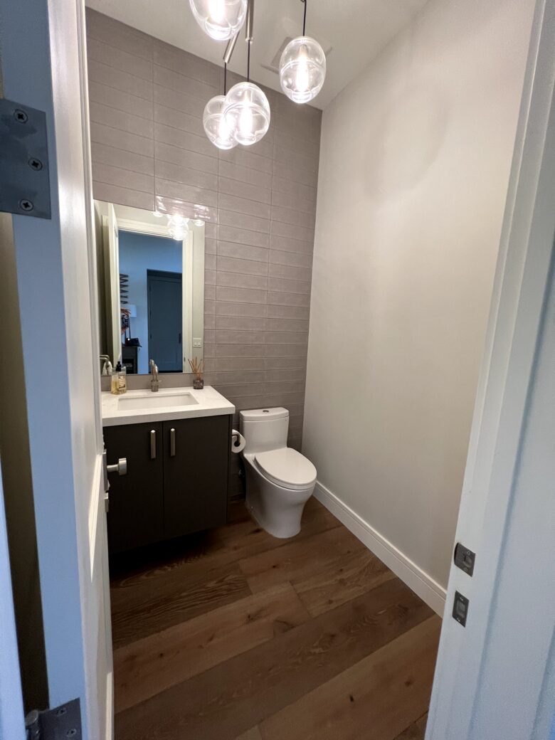 Powder room (main level)