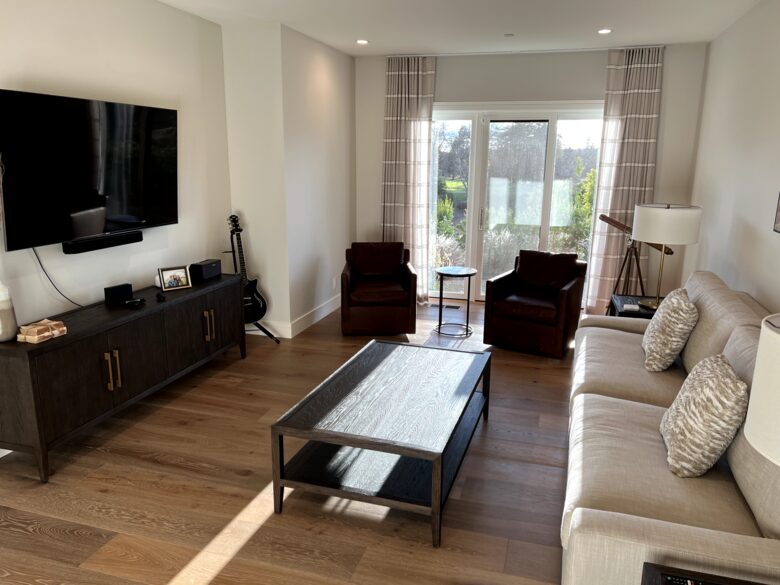 Family room (lower level)