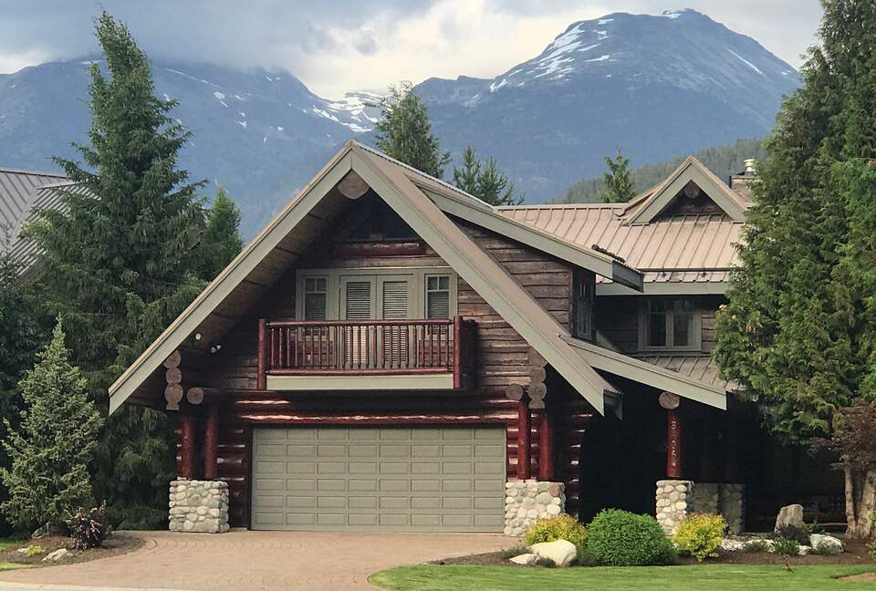 Front of house, summer