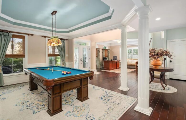 Fun pool table for the family