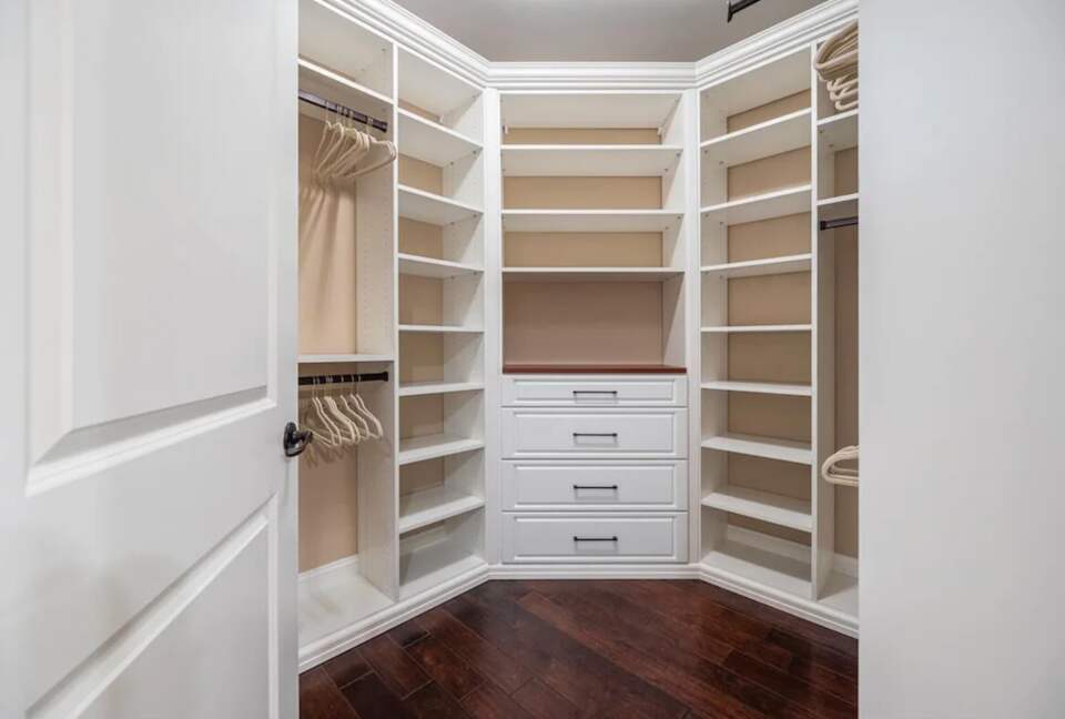 Huge walk-in closet