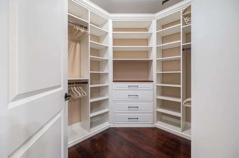 Huge walk-in closet