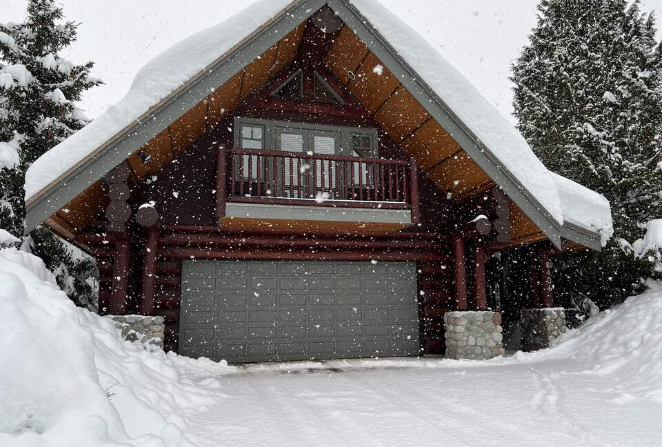 Front of house - winter