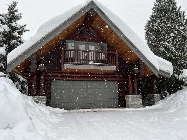 Front of house - winter