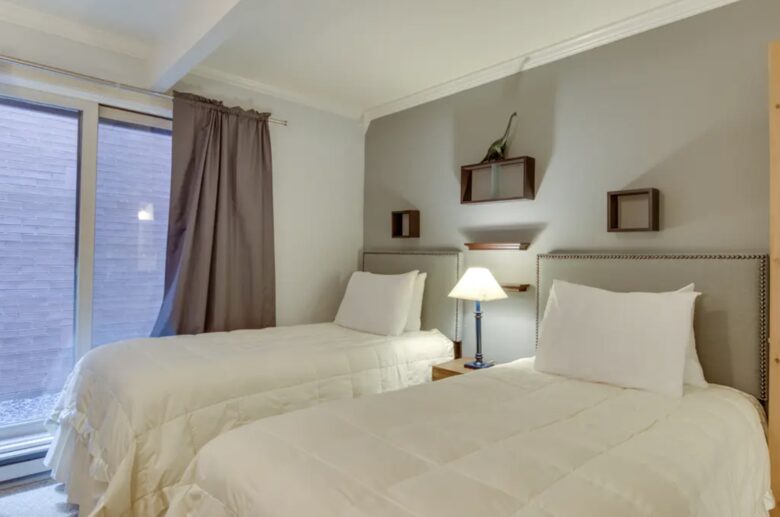 Home Exchange in Aspen, CO, twin beds can be pushed together