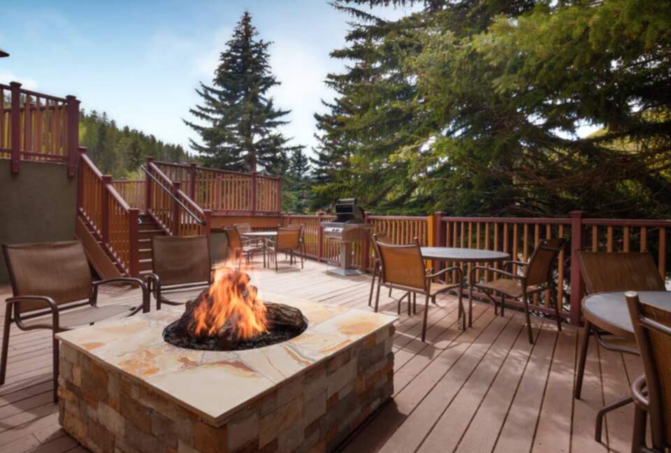 Patio with fire pit