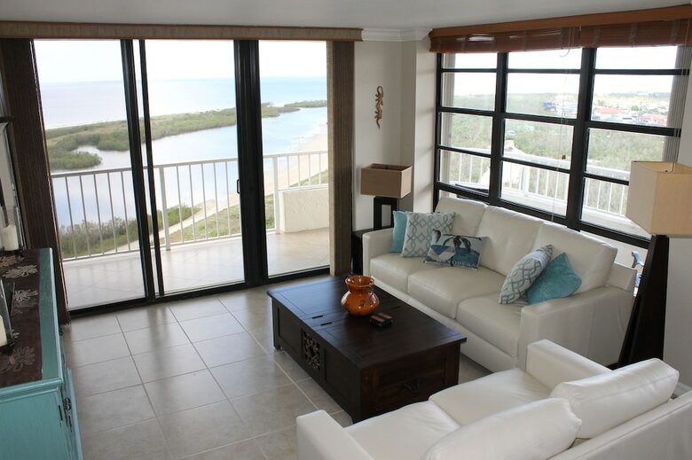 Home Exchange in Marco Island, FL incredible floor to ceiling windows