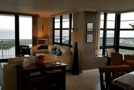 Home Exchange in Marco Island, FL panoramic views of ocean