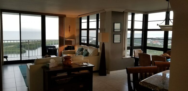 Home Exchange in Marco Island, FL panoramic views of ocean