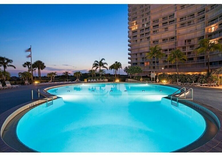 Home Exchange in Marco Island, FL resort style pool