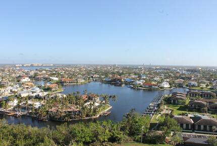 Home Exchange in Marco Island, FL patio views of the bay and Marco