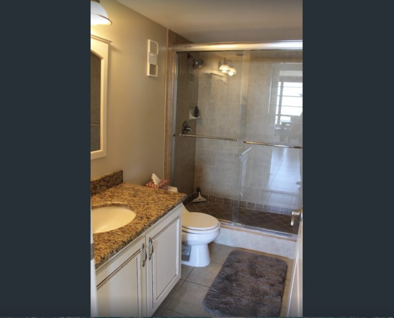 Home Exchange in Marco Island, FL master bathroom