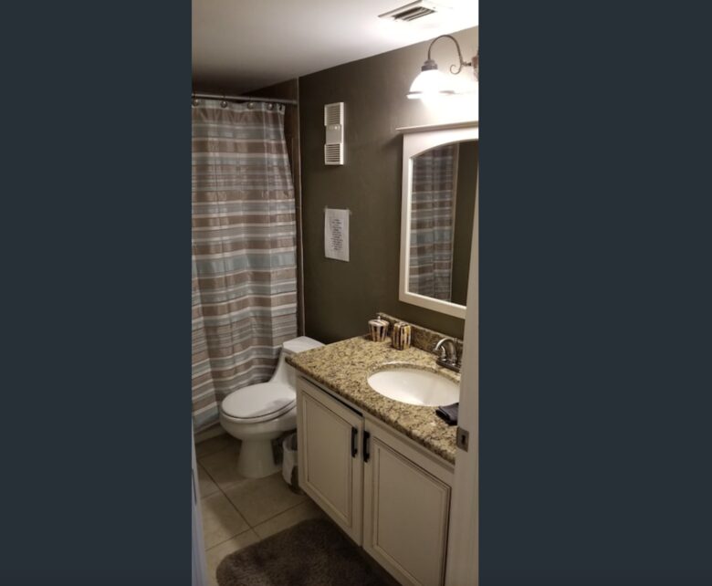 Home Exchange in Marco Island, FL guest bathroom