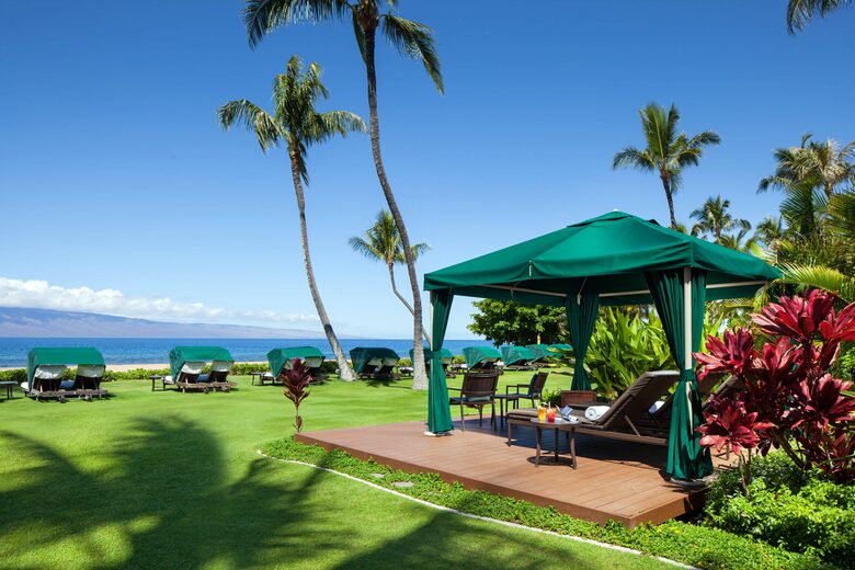 Home Exchange in Maui, HI, beach cabanas available