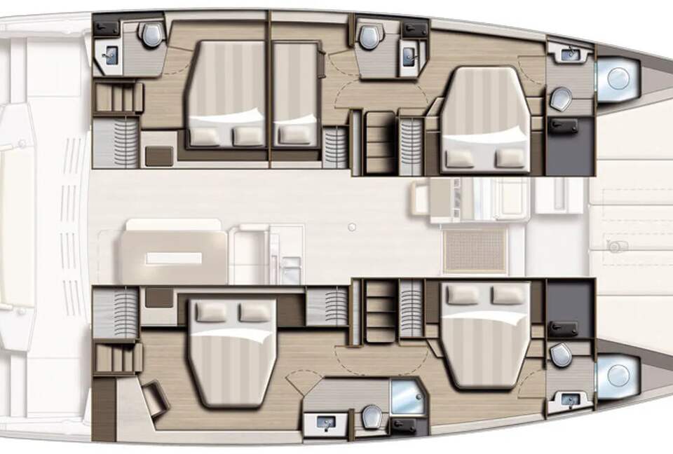 Bali 4.8 Catamaran “Seven Stars” - Navigare Yachting - Benner, Virgin Islands, U.S.