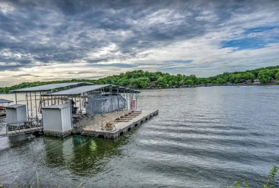 Lake view from property