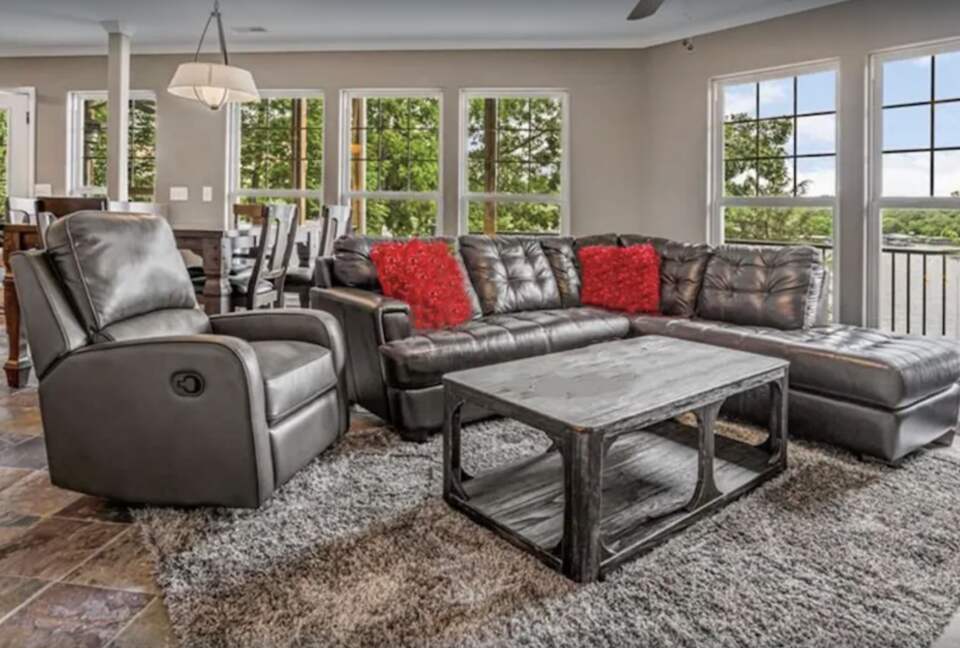 Lower level living room