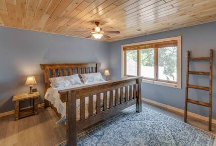 Home Exchange in Nisswa, MN, bedroom downstairs