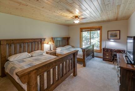 Home Exchange in Nisswa, MN, double queen sized beds