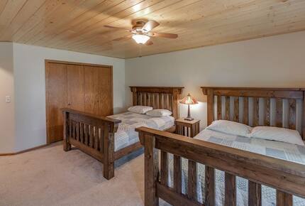 Home Exchange in Nisswa, MN, double queen sized beds