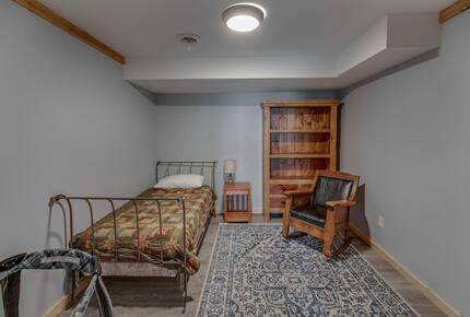 Home Exchange in Nisswa, MN, bonus bedroom with pack and play