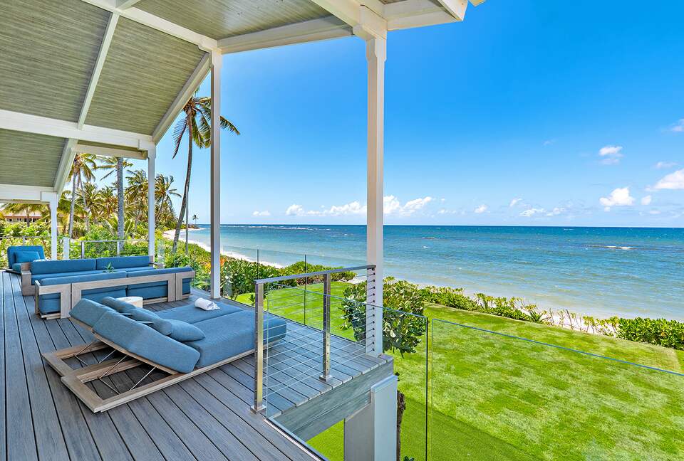 Home Exchange in Waialua, HI ocean front A-frame