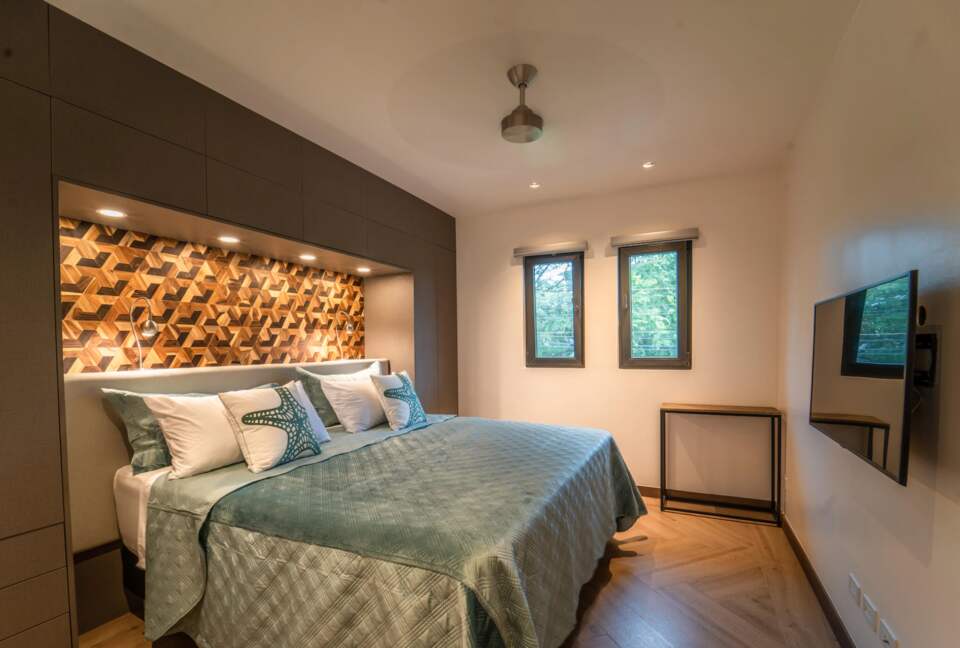 private casita bedroom